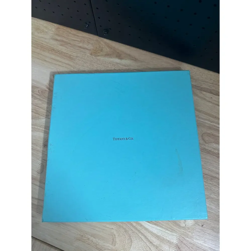 Tiffany & Co Honeycomb Round Platter With Box READ